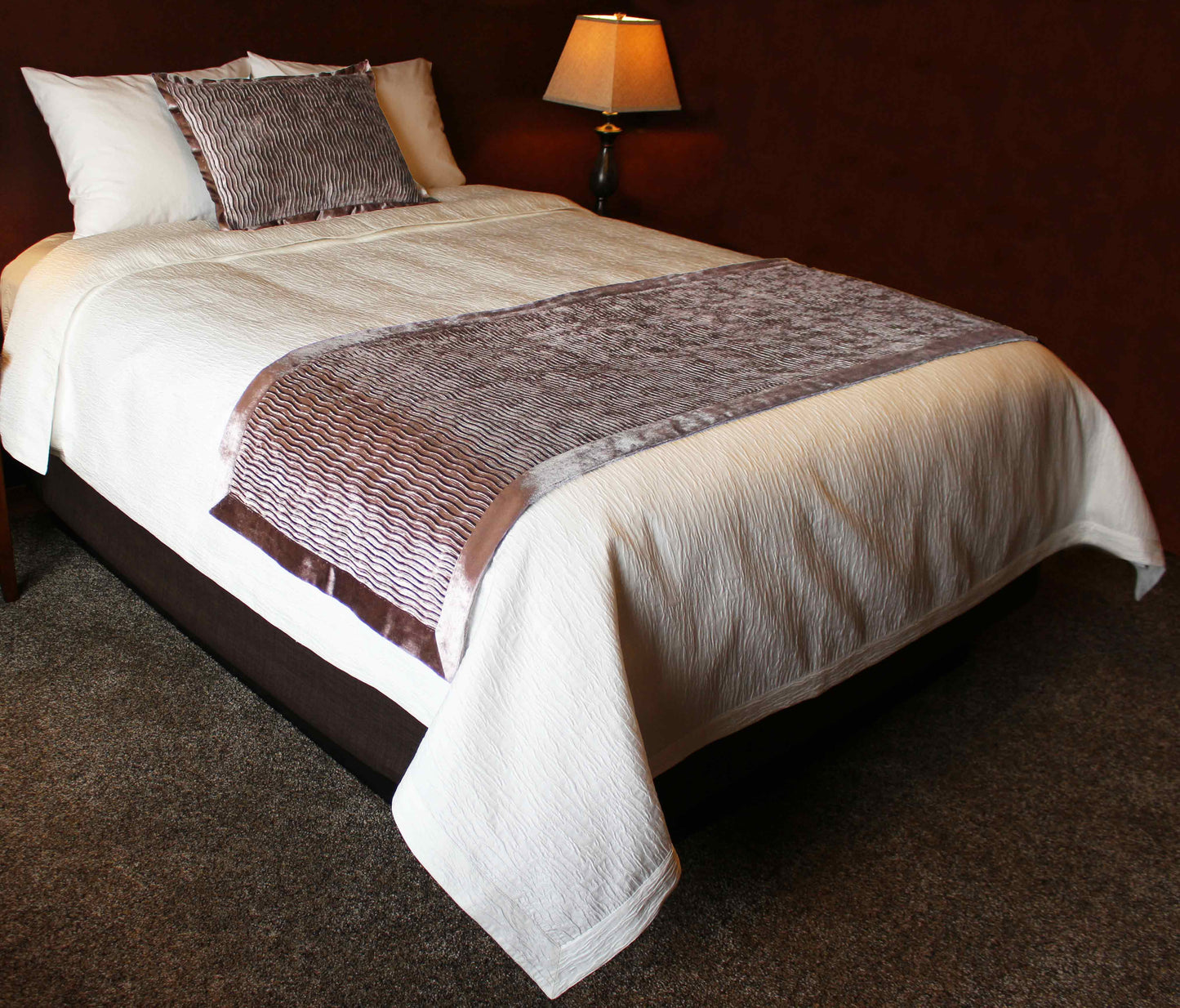 White Driftwood Coverlet (non-fitted)